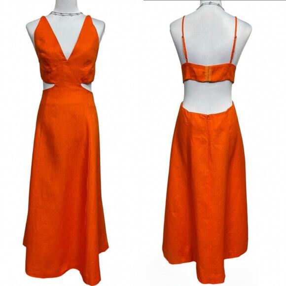 Reformation | Dresses | Nwt Reformation Samara Linen Dress | Poshmark